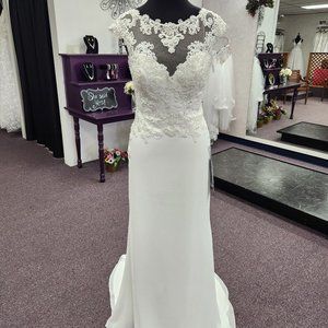 Casablanca BL206 Ivory Size 8 Bridal Gown/Wedding Dress